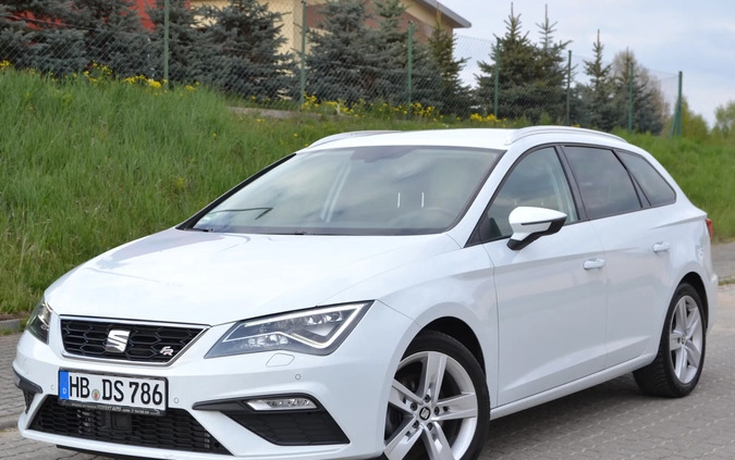 Seat Leon cena 63800 przebieg: 170587, rok produkcji 2017 z Iława małe 781